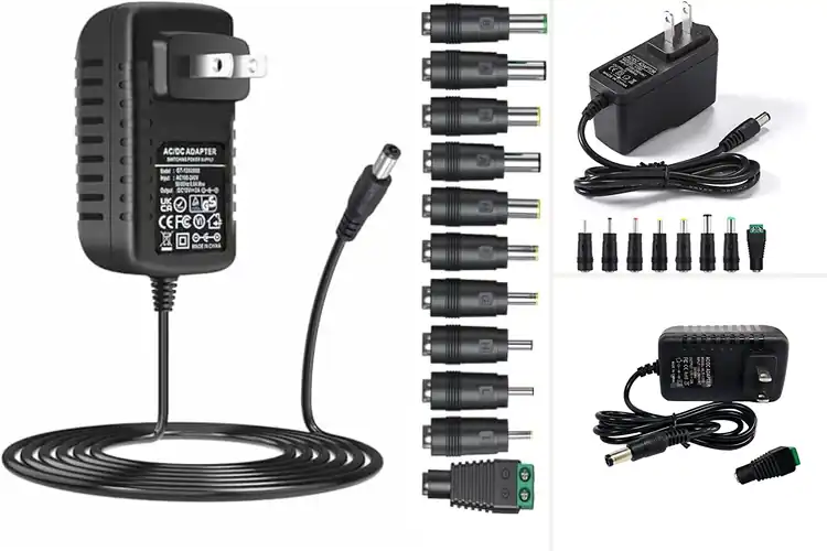 Detailed view of Best 12V Power Adapters