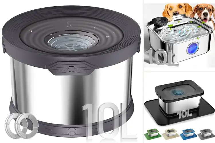 Detailed view of Best 2.6 Gallon Dog Water Bowls
