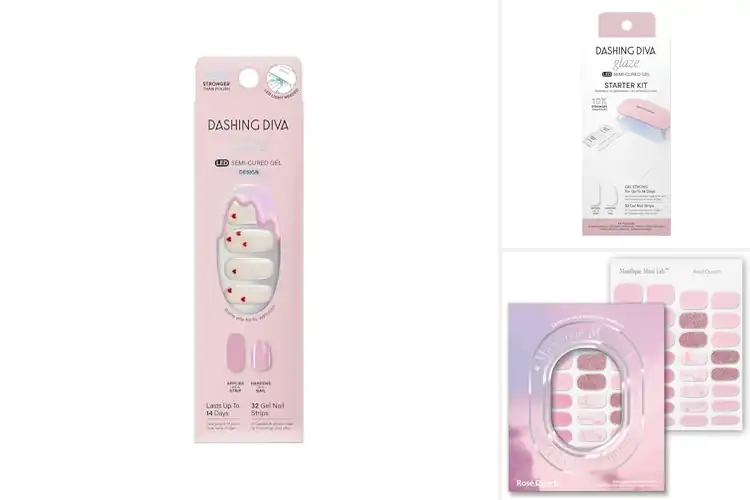Detailed view of Best 32 Strips Manicure Kit
