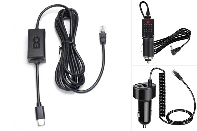 Detailed view of Best 6 Foot Radar Detector Power Cables