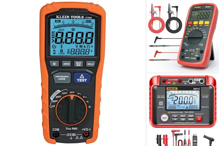 Detailed view of Best Auto Ranging Megohmmeters