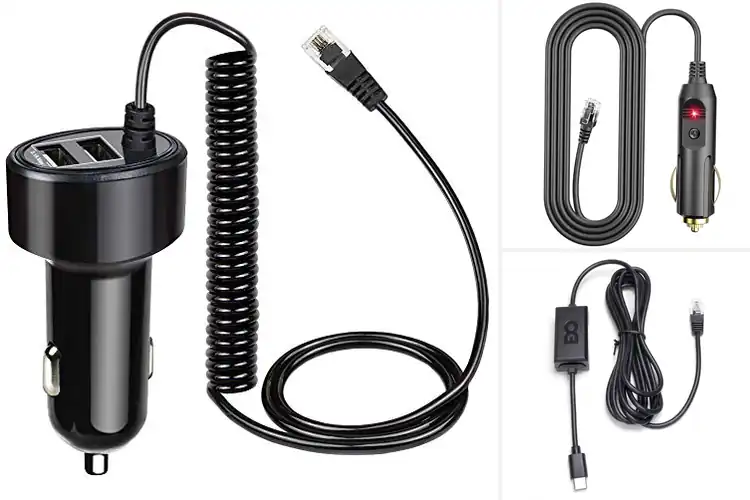 Detailed view of Best Beltronics Detector Power Cables
