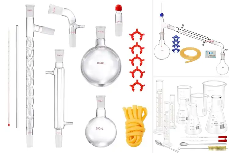 Detailed view of Best Borosilicate Glass Kits for Creative Science & Art