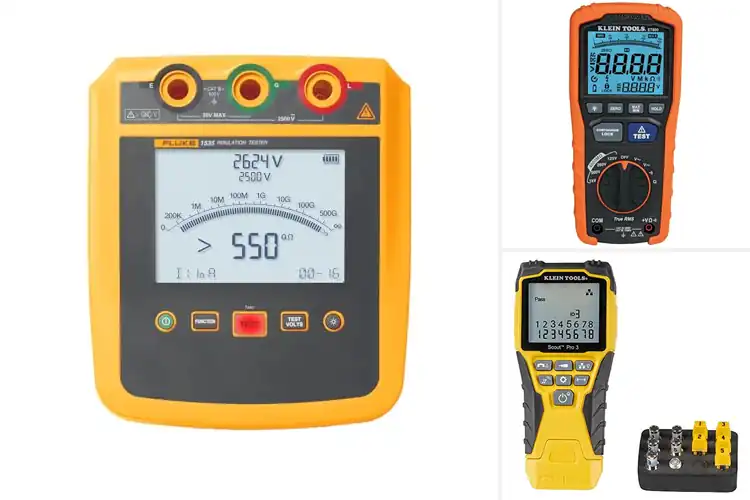 Detailed view of Best Cable Insulation Testers