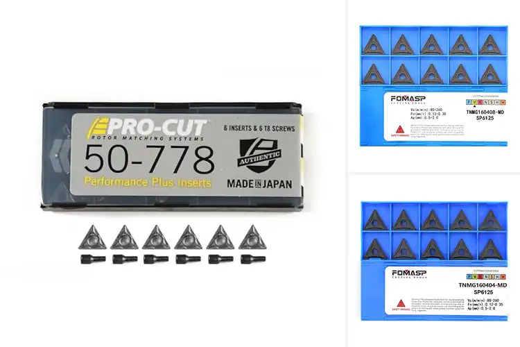 Detailed view of Best Carbide Cutting Inserts With Chip Breakers