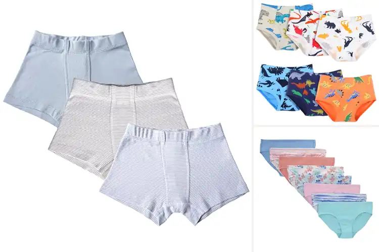 Detailed view of Best Chemical Free Kids Underwear