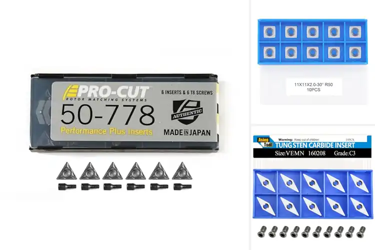 Detailed view of Best Custom Radius Carbide Inserts