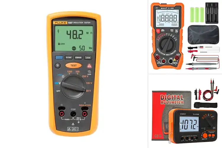 Detailed view of Best Digital Megohmmeters