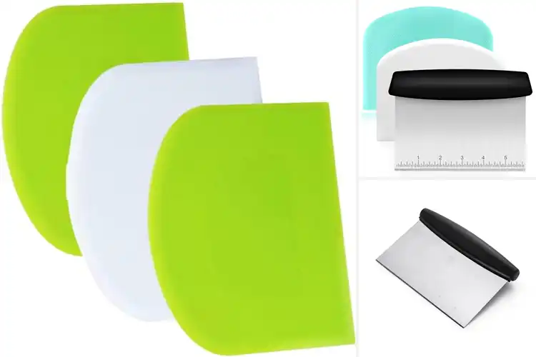 Detailed view of Best Dough Scrapers