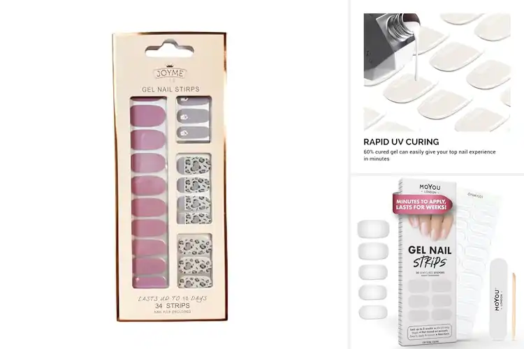 Detailed view of Best Easy Apply Gel Strips: Salon-Quality Nails at Home