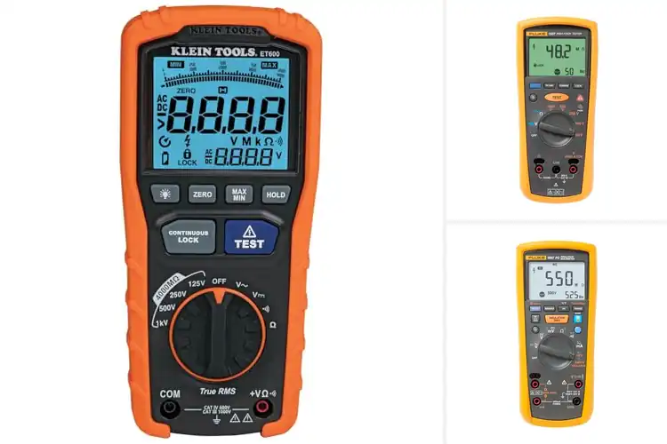 Detailed view of Best Electrical Insulation Meters