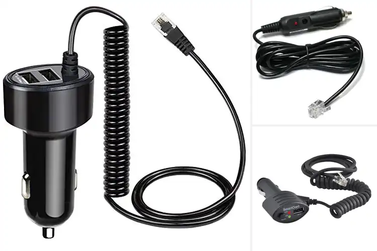 Detailed view of Best Escort Passport Charger Cords: Fast Dual Charging