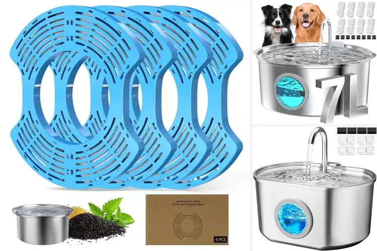 Detailed view of Best Filtered Fresh Water Dog Bowls With Carbon