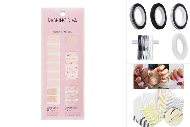 Detailed view of Best Fitting Nail Strips for Salon-Quality Results at Home