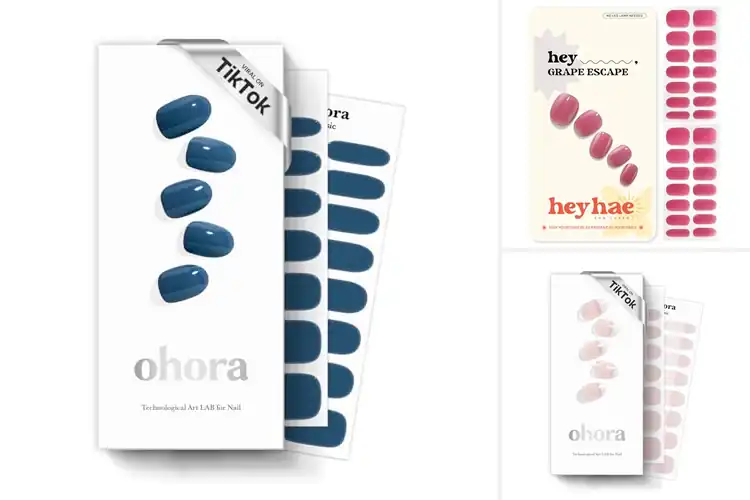 Detailed view of Best Gel Strips for Stunning, Salon-Quality Nails