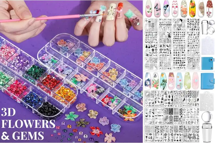 Detailed view of Best Holiday Nail Art Kits