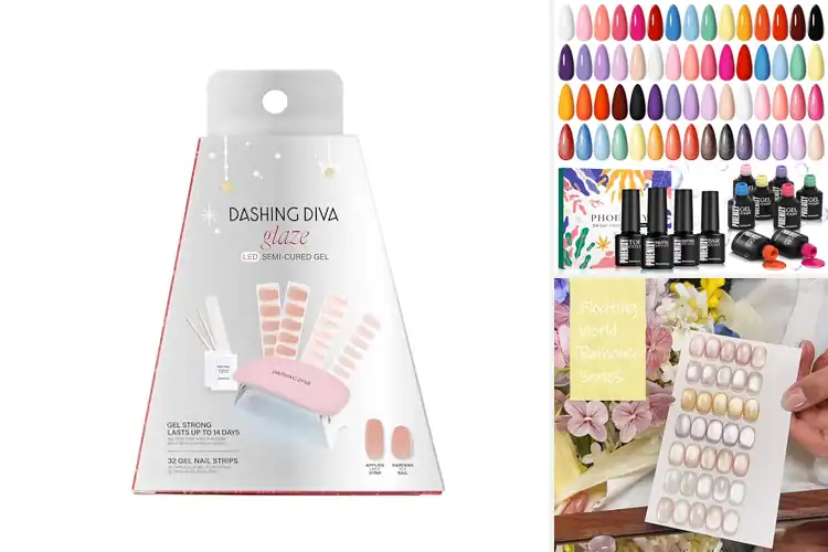 Detailed view of Best Holiday Romance Gel Set: 8 Top Picks for Festive Nails