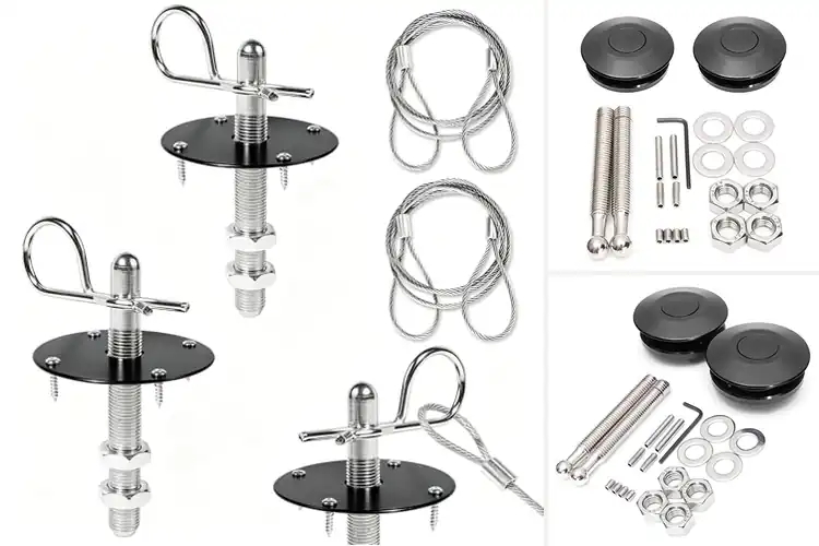 Detailed view of Best Hood Pin Locks