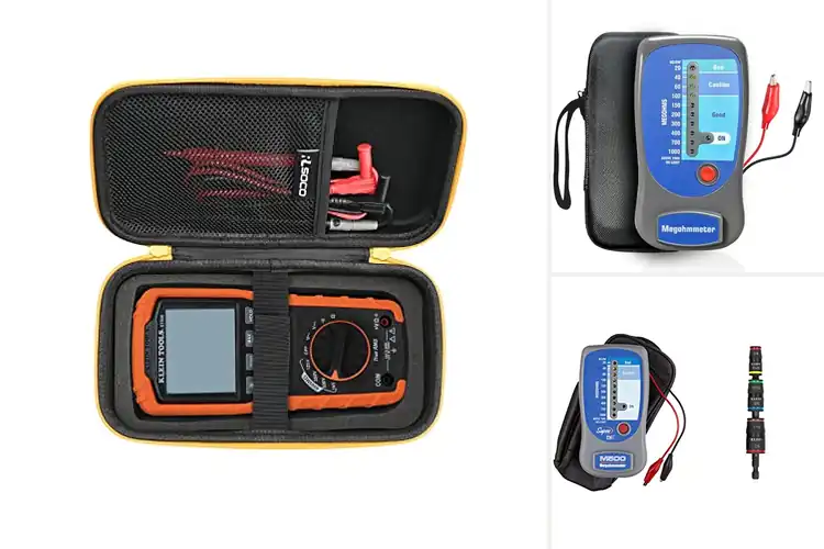 Detailed view of Best Impact-Resistant Insulation Tester Case Buy