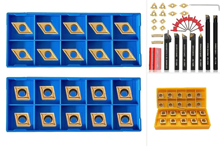 Detailed view of Best Lathe Inserts for Precision Cutting