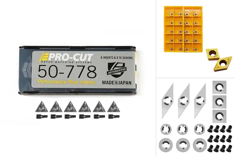 Detailed view of Best Matching System Carbide Inserts