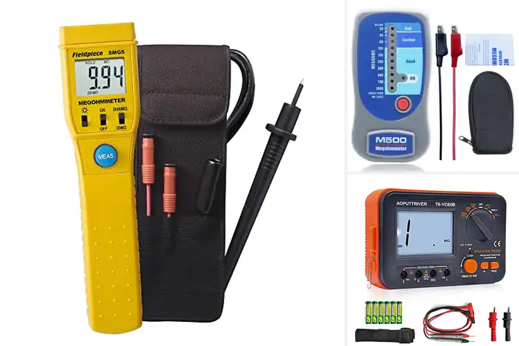 Detailed view of Best Megohm Meters