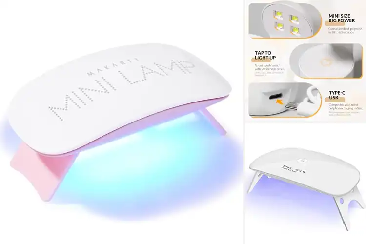 Detailed view of Best Mini LED Nail Lamps