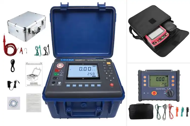 Detailed view of Best Multi-Voltage Insulation Tester 100V To 5000V Buy