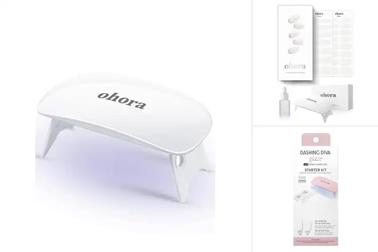 Detailed view of Best Nail Strip Kit With LED Lamp