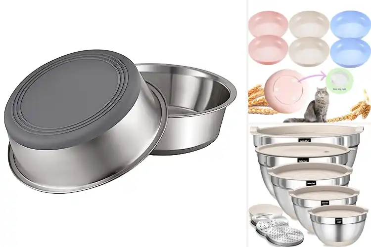Detailed view of Best Non-Slip Bowls: 10 Mealtime Game-Changers for Your Pet