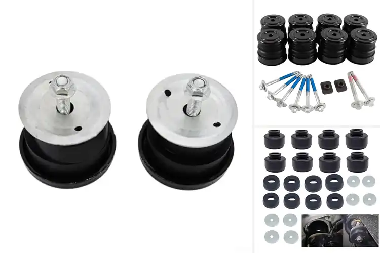 Detailed view of best OEM body mount replacement kits