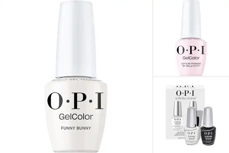 Detailed view of Best OPI Gel Polishes
