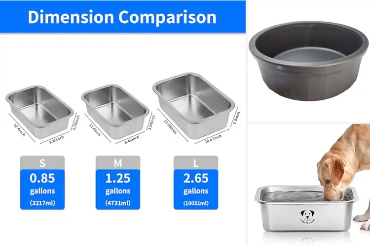 Detailed view of Best Outdoor Dog Water Bowls