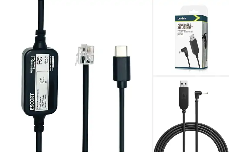 Detailed view of Best Radar Detector Accessory Cables