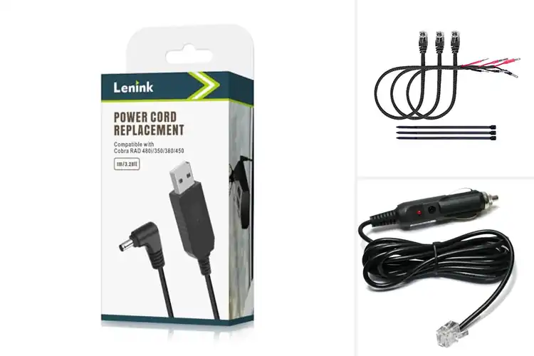 Detailed view of Best Radar Detector Power Cable