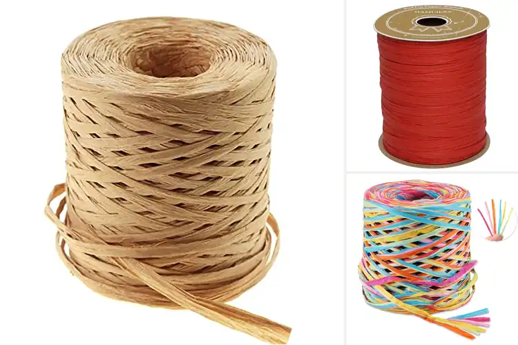 Detailed view of Best Raffia Ribbons for Stunning Craft Projects