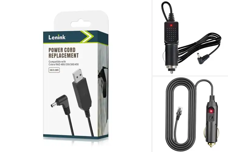Detailed view of Best Replacement Radar Detector Power Cords