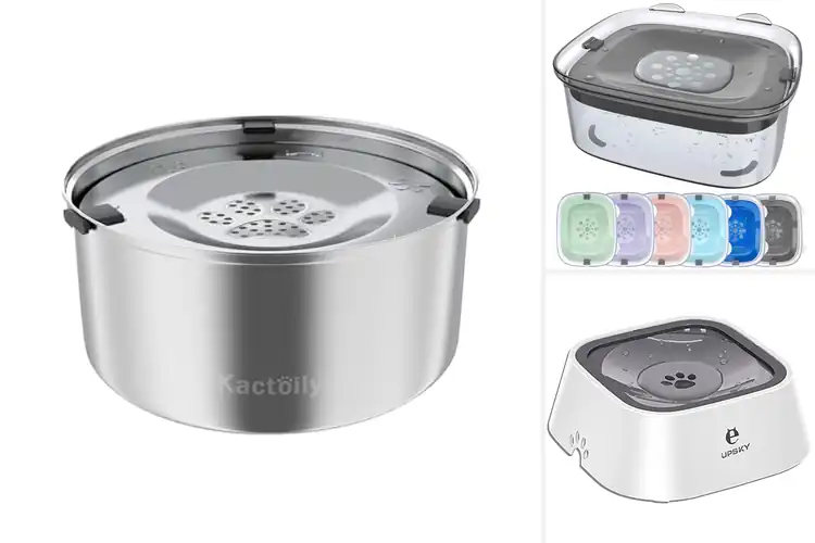 Detailed view of Best Slow Drinking Dog Water Bowl