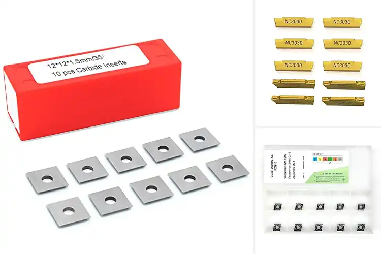 Detailed view of Best Smooth Cutting Inserts: Effortless Precision