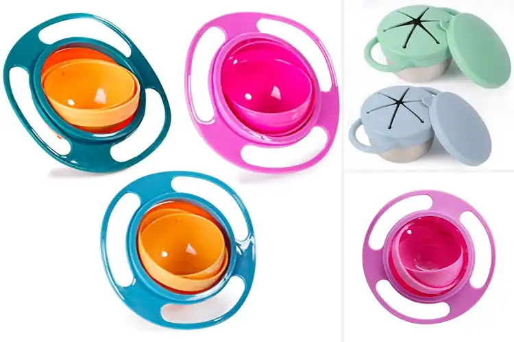 Detailed view of Best Spill-Proof Bowls