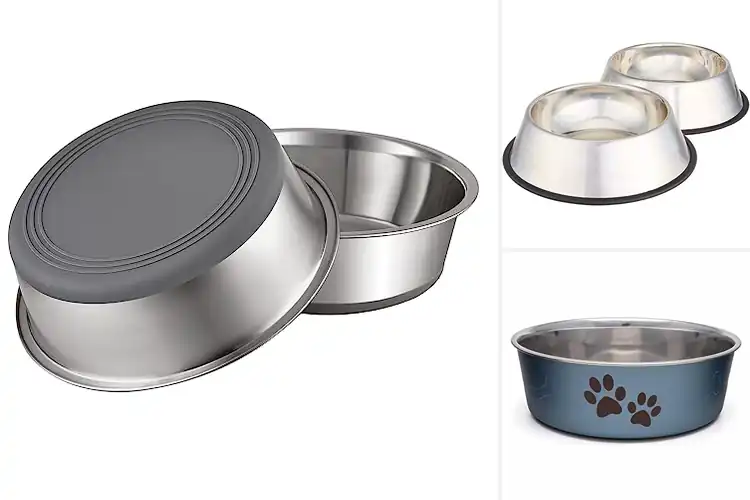 Detailed view of Best Stainless Steel Dog Water Bowls