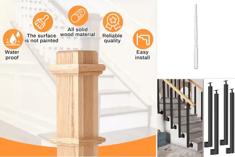 Detailed view of Best Stair Remodeling Supplies