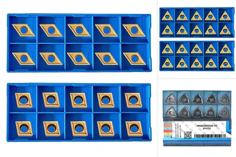 Detailed view of Best Surface Finish Carbide Inserts