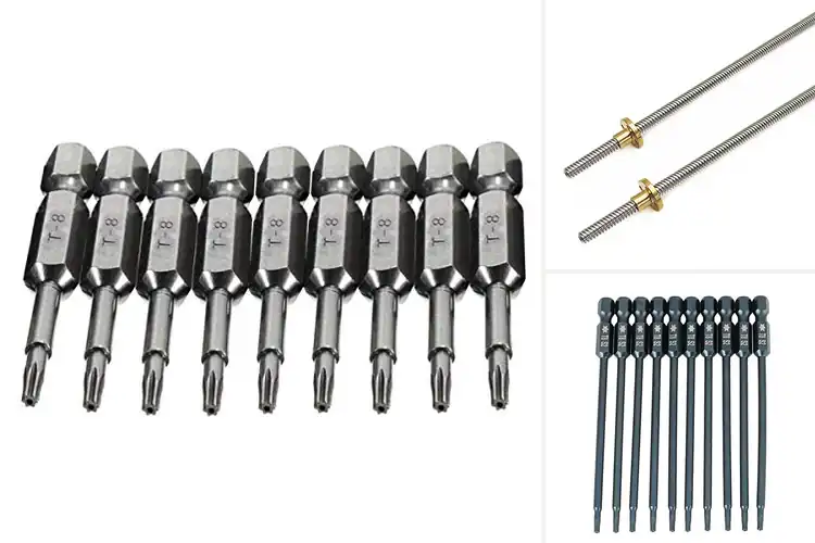 Detailed view of Best T8 Retention Screws Provided