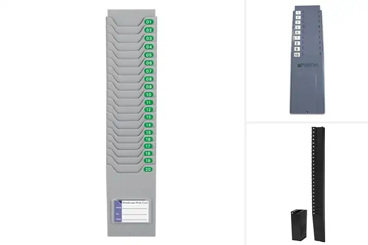 Detailed view of Best Timecard Organizers