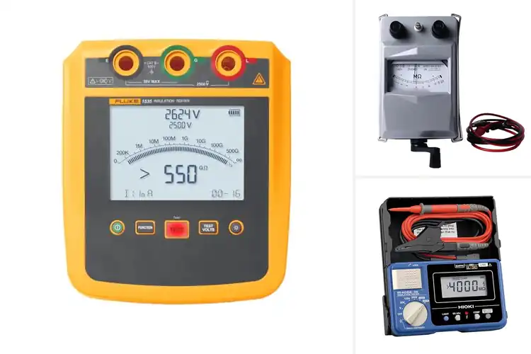 Detailed view of Best Transformer Motor Cable Insulation Tester Buy